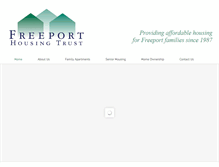 Tablet Screenshot of freeporthousingtrust.org